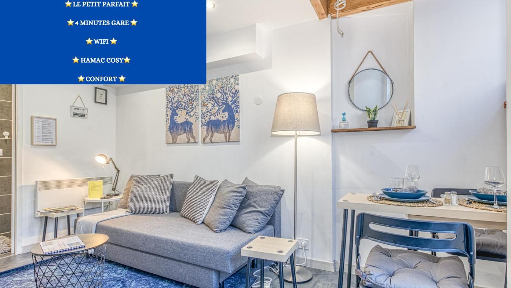 Le Petit Parfait Confort Gare Hamac Netflix Grenoble Exterior photo